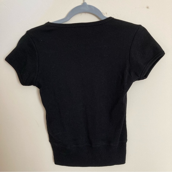 Voice Vintage Fitted Black Shirt size Medium - Picture 2 of 3